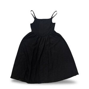 SHEIN Black Floral Lace Dress